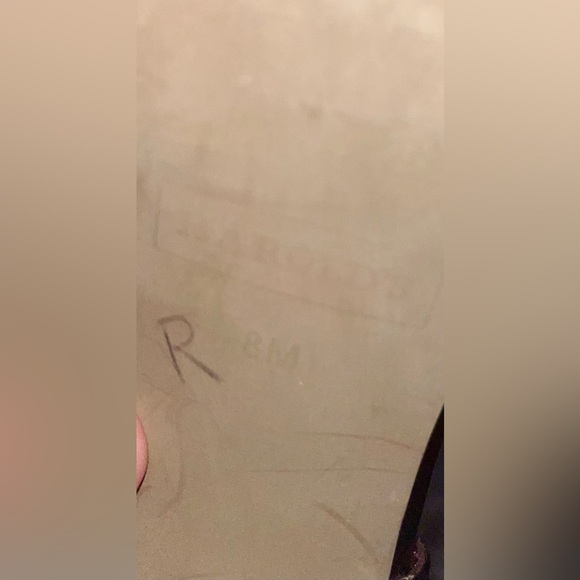 Harold’s Size 8M metallic copper brown Paten leather upper sling back heel strap - Picture 8 of 8